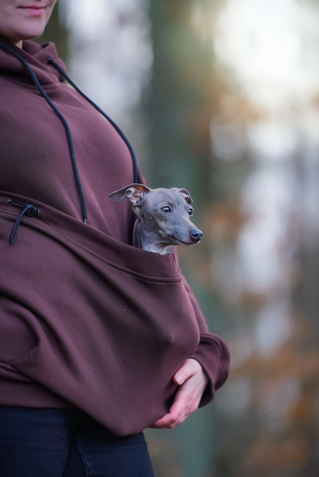 Bluza z kieszenią na psa/kota M zdjęcie 1